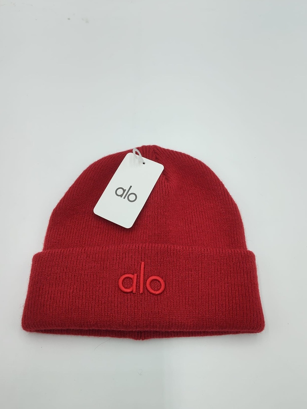 ALO Beanie Red with Red